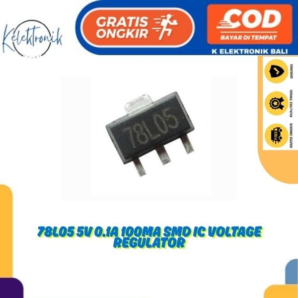 78L05 L78L05 CJ78L05 5V 0.1A 100mA SMD IC เครื่องปรับแรงดันไฟฟ้า