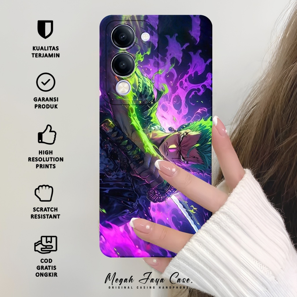 เคสสําหรับ VIVO Y04 / Y04S - Softcase Hp สําหรับ VIVO Y04 / Y04S (BR-ZORO) - เคส - เคสล่าสุด - Softc