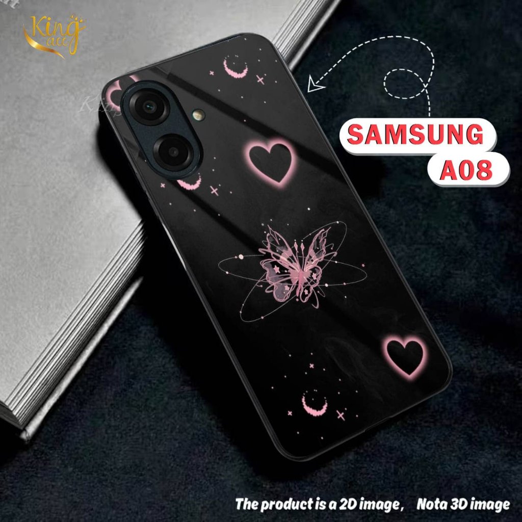 HP Samsung A08 Softcase Glass Glossy Samsung A08 เคสโทรศัพท์ Samsung A08 เคสโทรศัพท์