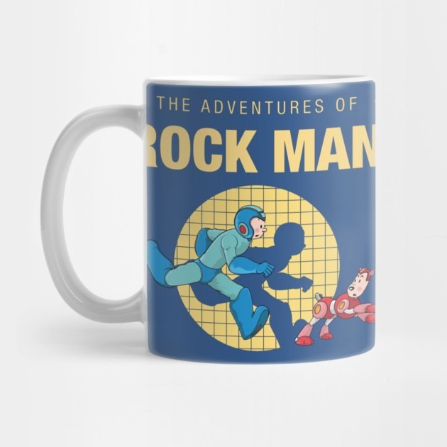 The Adventure of Rockman - แก้วชา Tintin x Megaman
