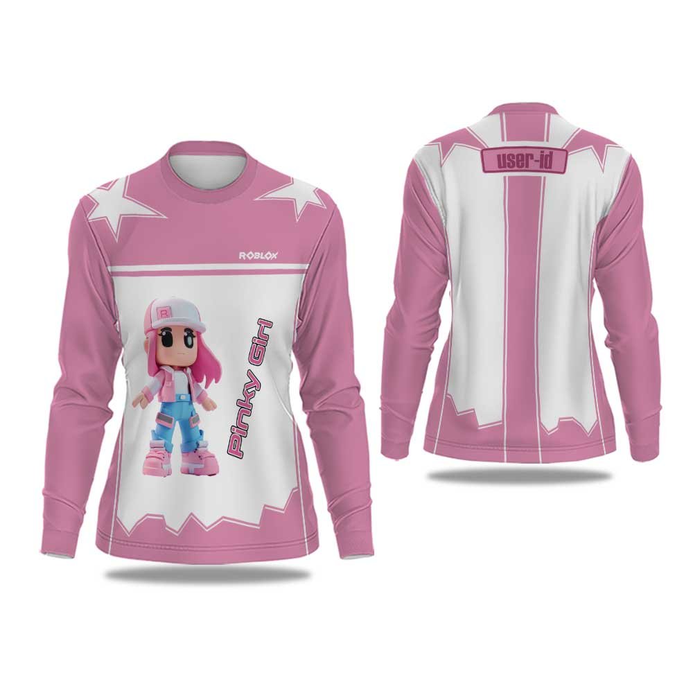 Roblox Jersey เสื้อยืดผู้หญิง / Roblox Fullprint Jersey Art-18