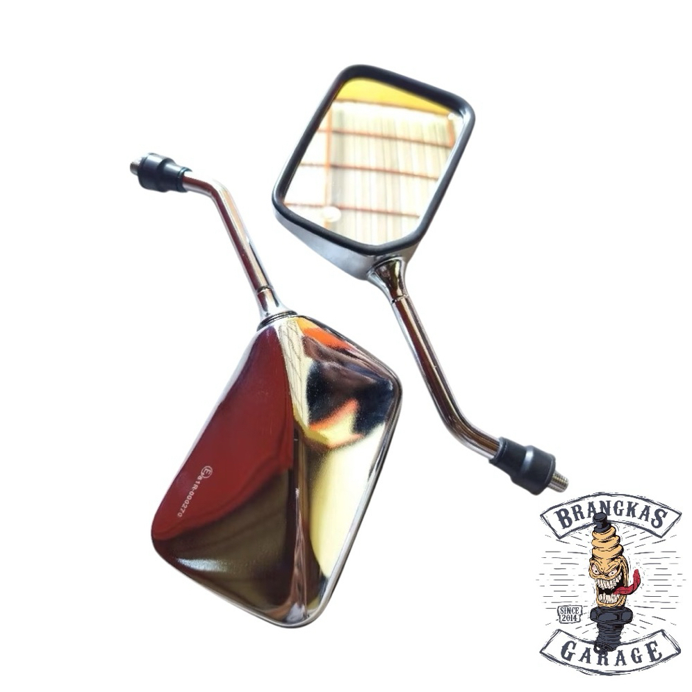 CB400 Superfour Universal Classic Box Mirror สําหรับ Honda CB GL Megapro Tiger Japstyle Cafe Racer