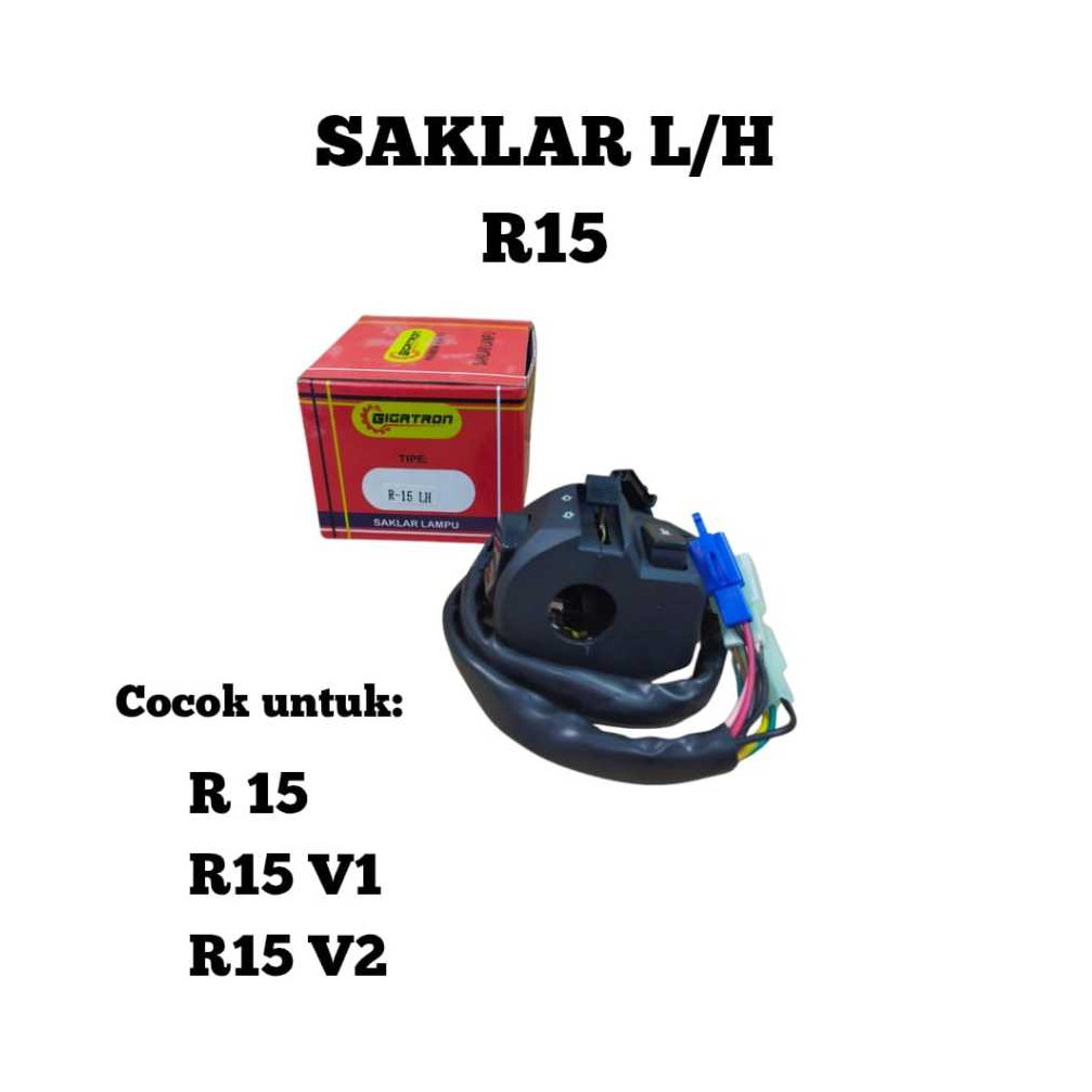 L/H SWITCH / LEFT HOLDER R15 R 15 / R15 V1 / R15 V2 GIGATRON