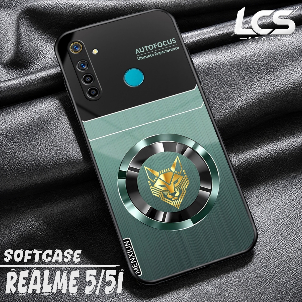 Softcase REALME 5 Casing Glossy REALME 5I Case Glossy Cessing Hp Protector Hp Accessories