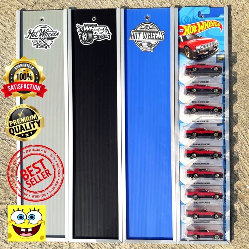 HOTWHEELS MATCHBOX DISPLAY BLISTER REGULAR RACK 50 CM LENGTH HOT WHEELS ORIGINAL