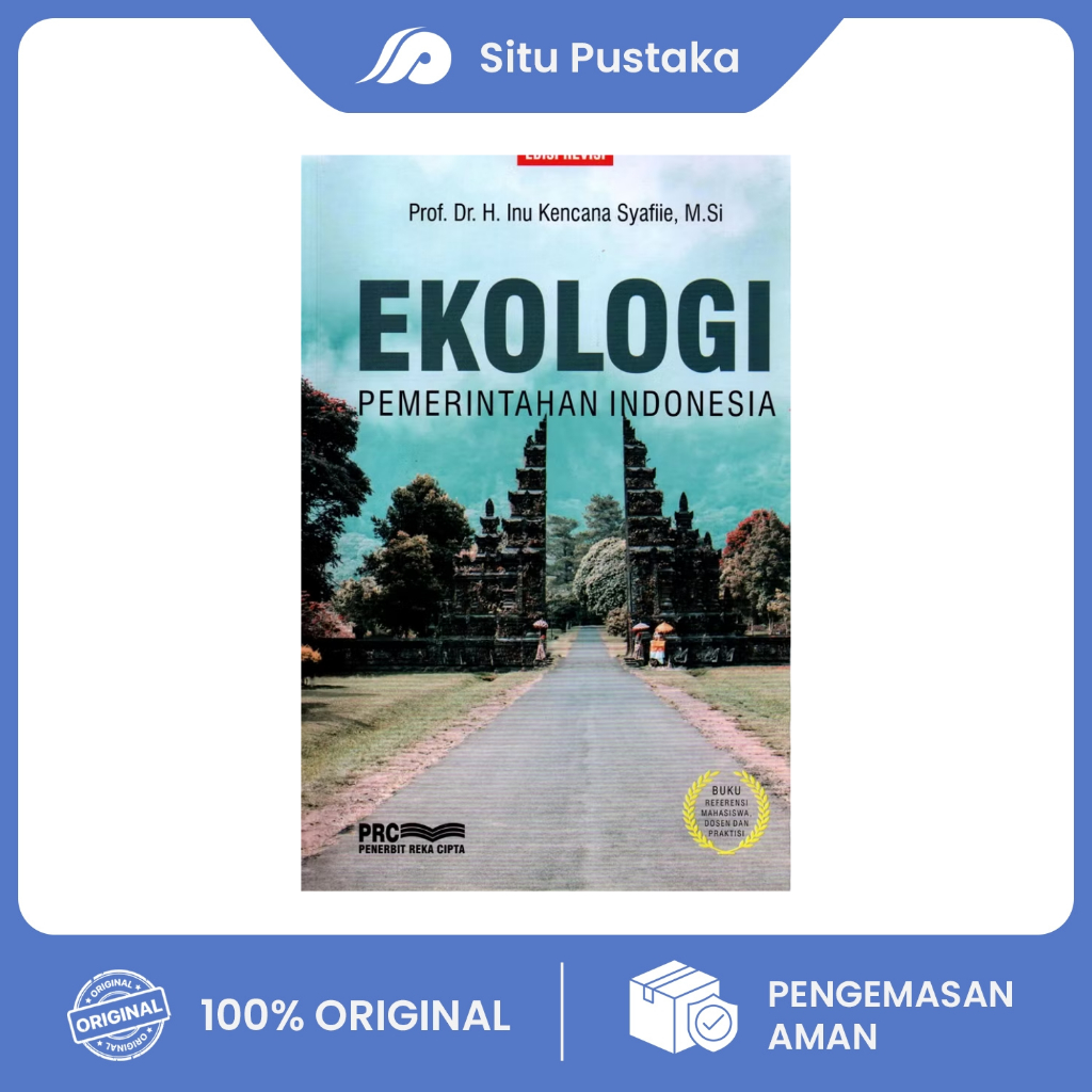 หนังสือ นิเวศวิทยารัฐบาลของชาวอินโดนีเซีย ฉบับปรับปรุง | Oikos Concepts–โลโก้, ปัญกาตรา และ Trigatra