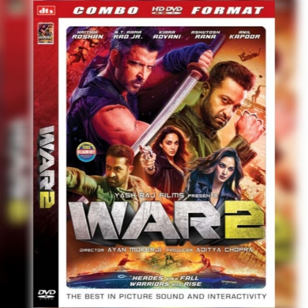WAR 2 MOVIE CASSETTE (2025) - LATEST - HD