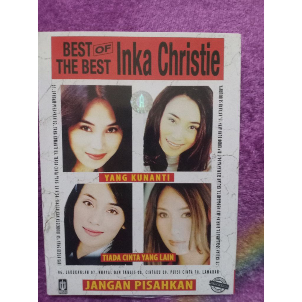 VCD BEST OF THE BEST INKA CHRISTIE