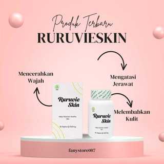 Ruruvie Skin Whitening Vitamin 30 Kapsul Mencerahkan Kulit BPOM Original
