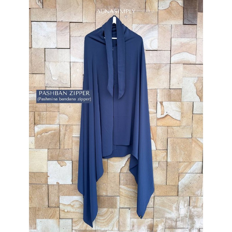 Pashban (ผ้าพันคอ pashmina) ซิปเขาวงกตป้องกันรังสียูวีโดย auna simply