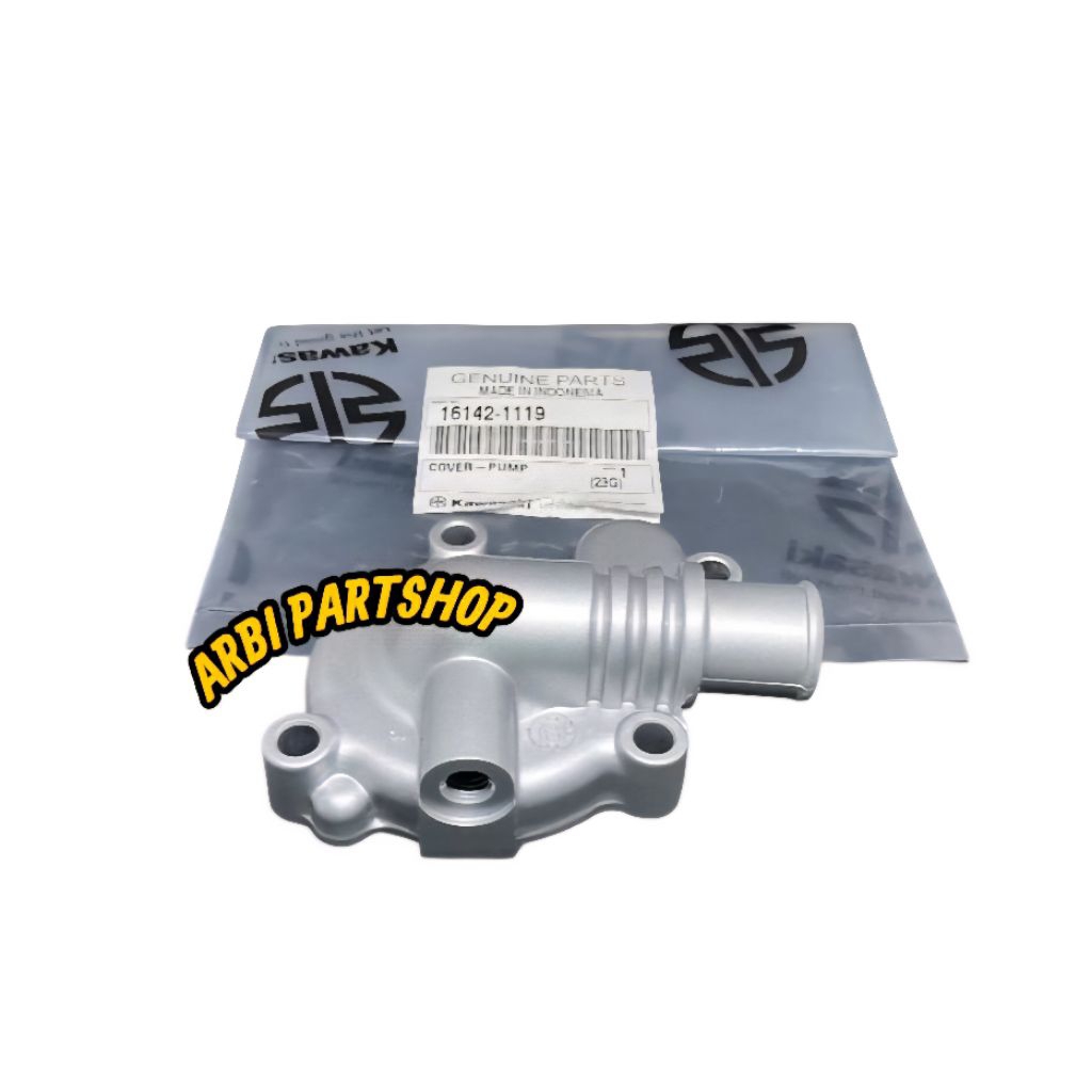 Original Kawasaki Ninja Rr Ss Silver พัดลมหม้อน้ําฝาครอบปั๊มน้ําหอยทาก 16142-1119