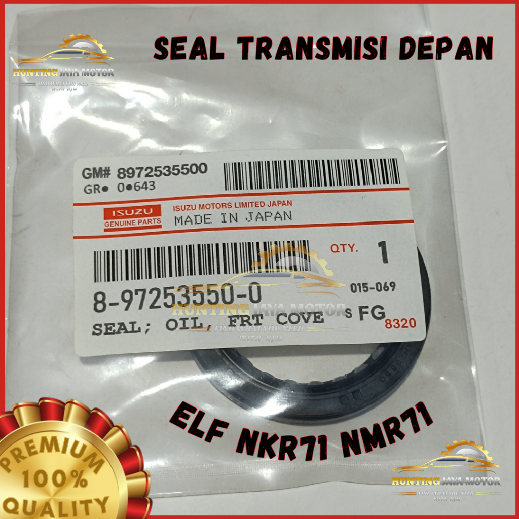 FRONT MISSION SEAL FRONT TRANSMISSION SEAL ELF NKR71 NMR71