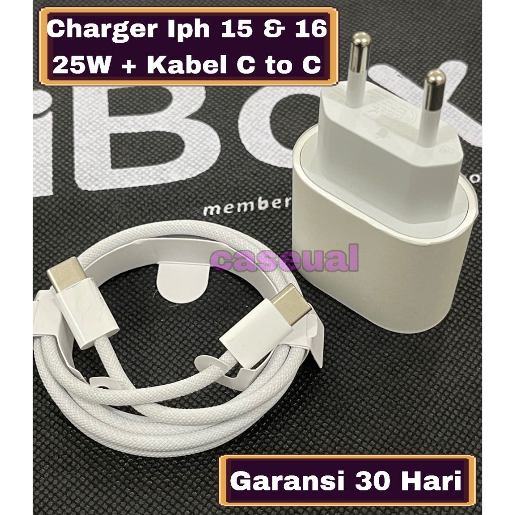 Ex Ibox Iph 15 Series & 16 Series 25W C To C Cable Fast Charging รับประกัน 30 วัน