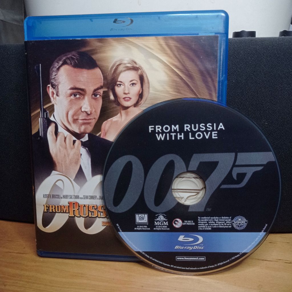 Blu-ray bluray bd original james bond 007 จาก russia พร้อมความรัก