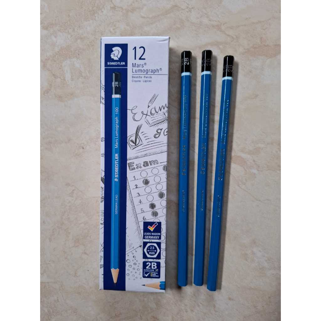 1 PACK STAEDLER 2B คอมพิวเตอร์ EXAM PENCIL (12PCS) - PENCIL