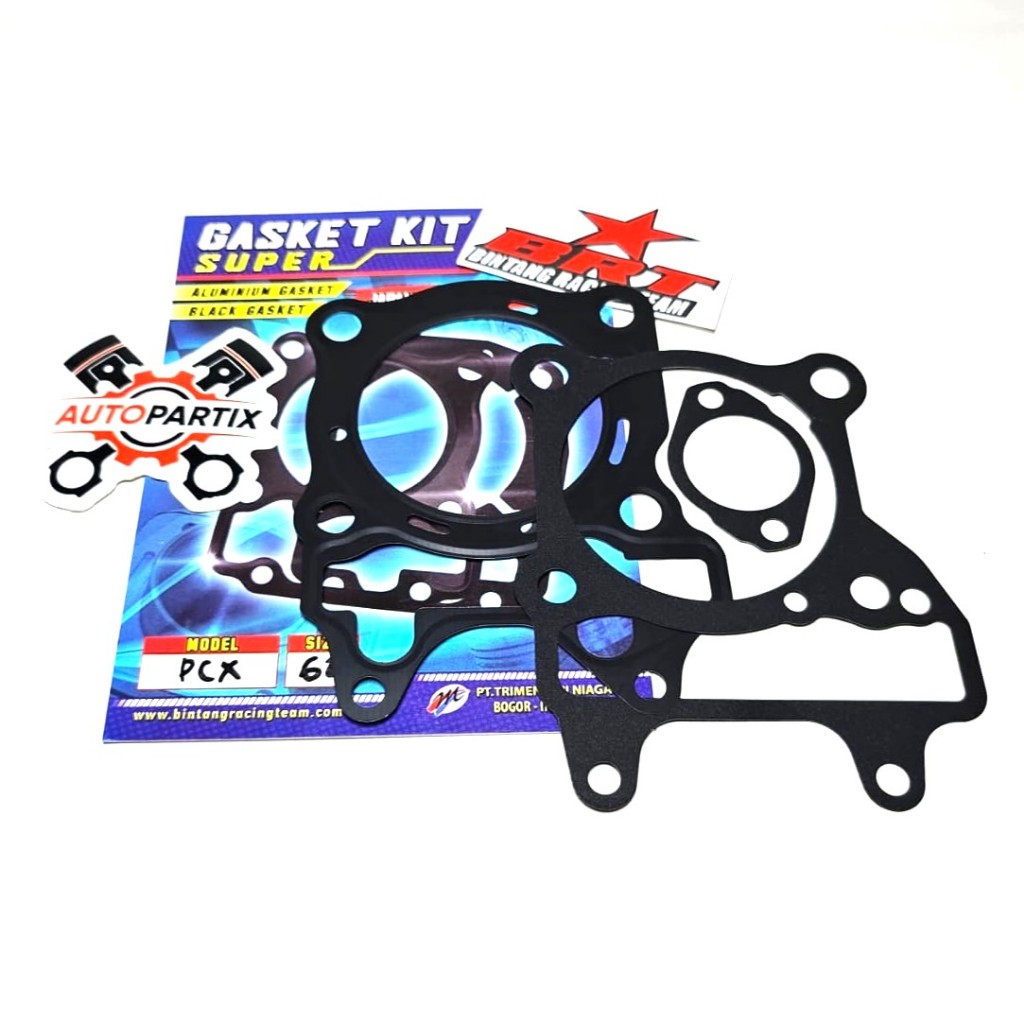TOP และ BOTTOM GASKET BRT VARIO 125 VARIO 150 PCX 150 ADV 150 62mm 62 mm BRT GASKET HEAD BLOCK GASKE