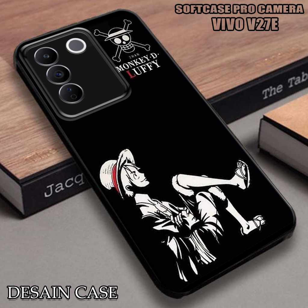 เคส VIVO V27E (Anime Wanpis) VIVO V27E Hp - เคส Hp - เคสล่าสุด - เคส - Softcase - เคส Softcase Glass