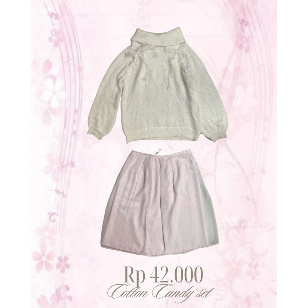 ชุดขนมสายไหม | Cutecore igari morikei shoujou hisekaji coquette