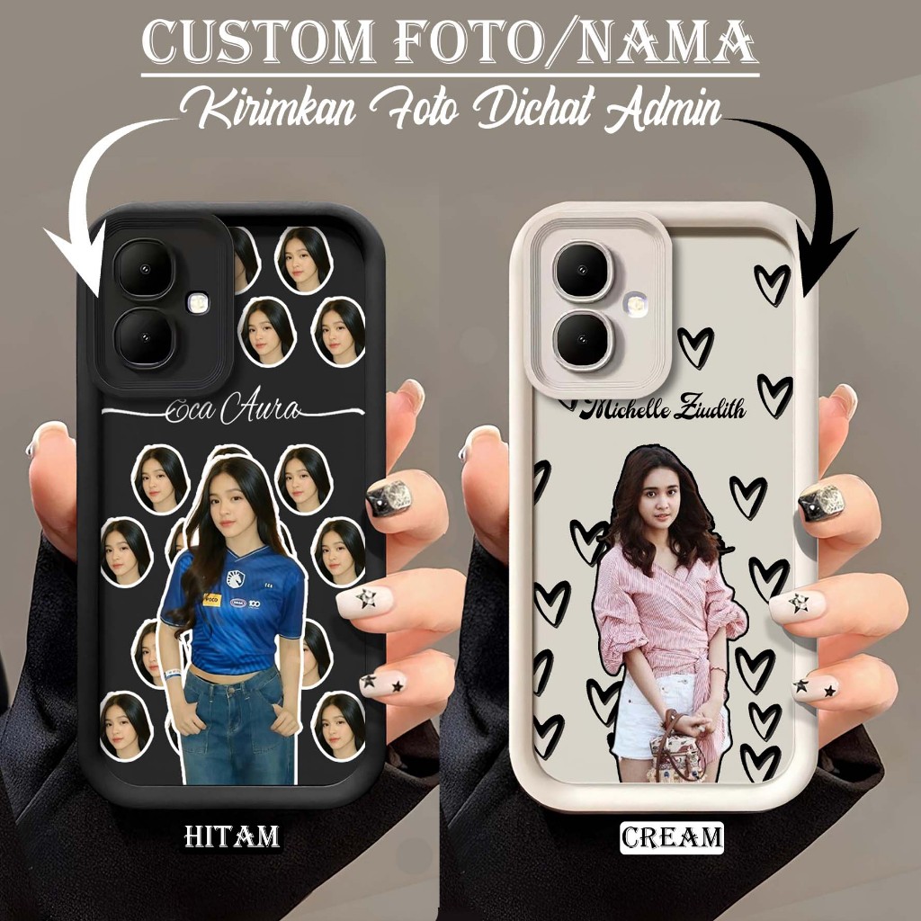 HP Softcase ยางภาพที่กําหนดเอง Samsung A17 A16 A56 A36 A26 A5i A5 Pro A3x A3 Nfc A60 C75 C75x C71 C6