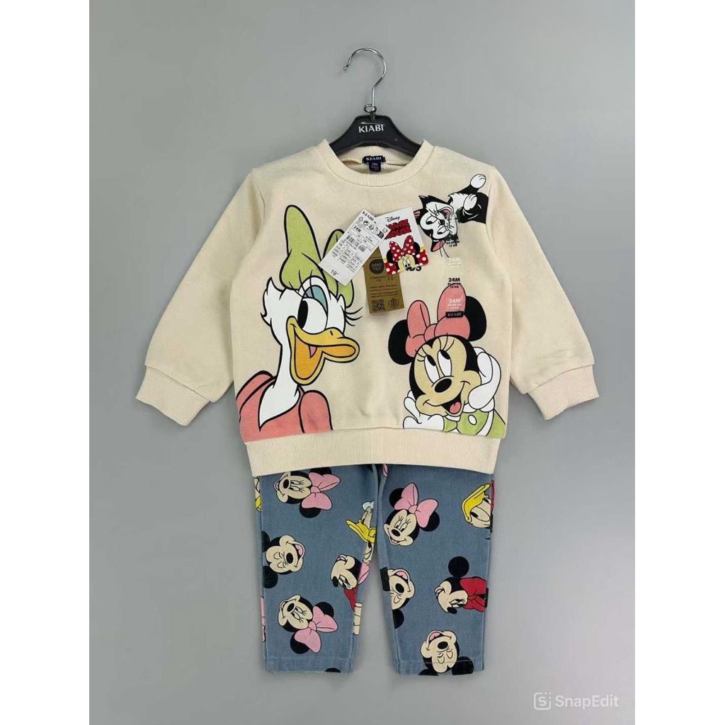 ชุดเสื้อกันหนาว Kiabi minnie