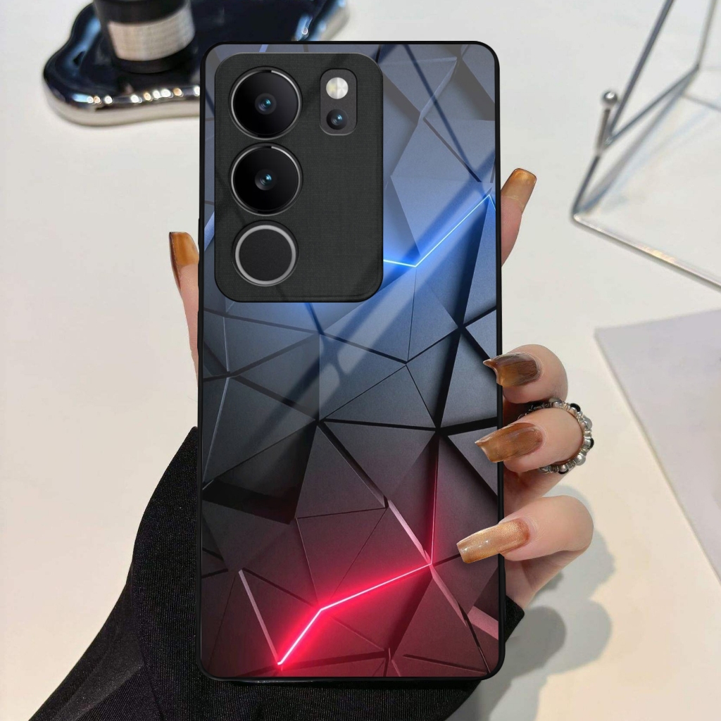 เคสใหม่ล่าสุด Vivo V29 5G - V29E Softcase VIVO Luxury Casing Cool Abstract Motif