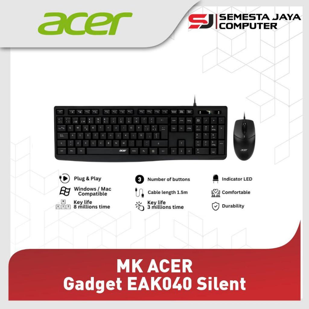 Acer Gadget EAK040 เมาส์คีย์บอร์ดคอมโบแบบมีสายเงียบ