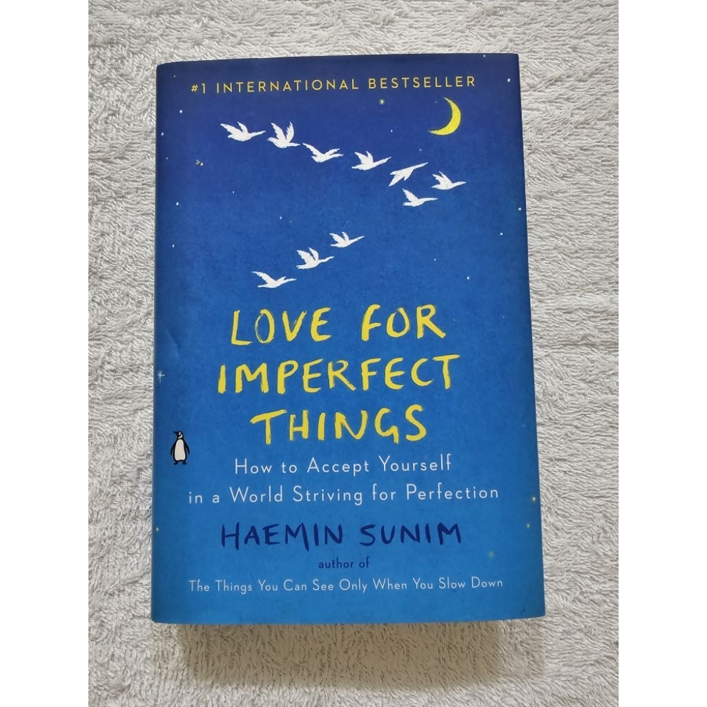 หนังสือปกแข็ง Preloved Love For Imperfect Things โดย Haemin Sunim