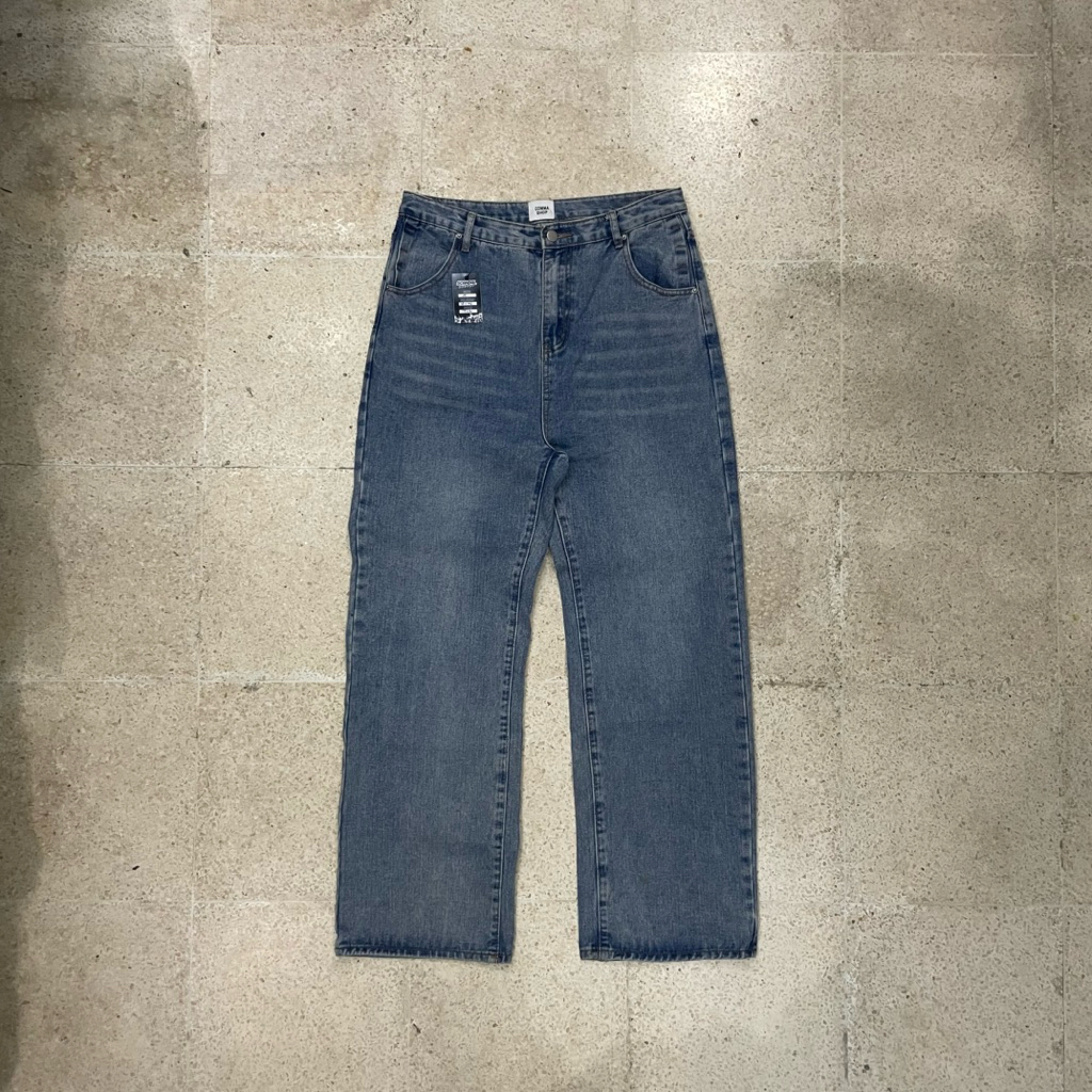 COMMA SHOP BAGGY JEANS กางเกงขายาว