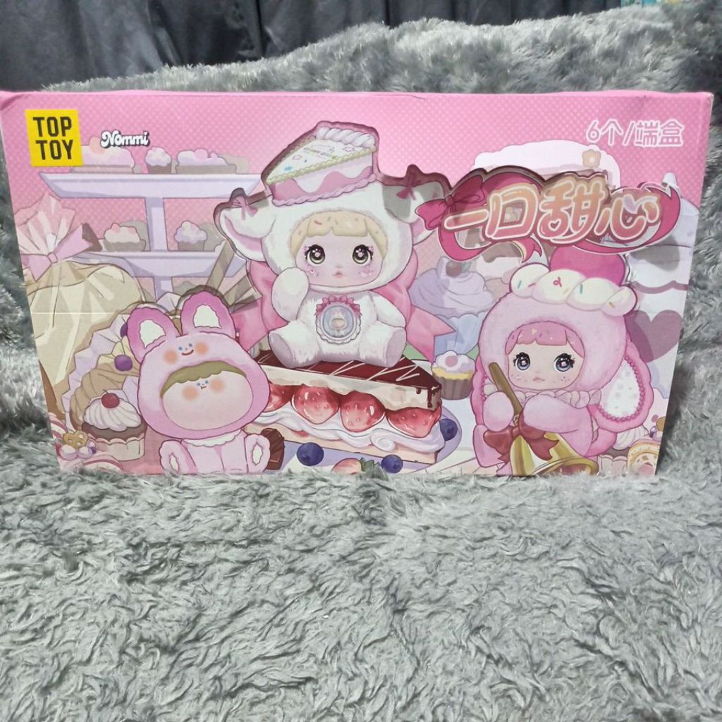 GANTUNGAN Nommi V7 Nommi x Amarilith A Bite of Sweetheart กล่องตาบอด blindbox พวงกุญแจกระเป๋าตุ๊กตาก