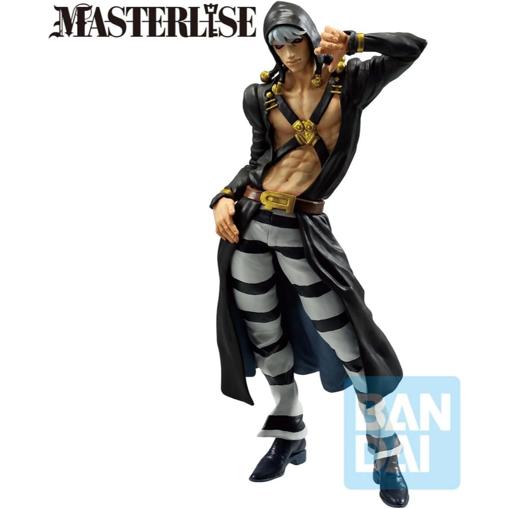 จัดส่งฟรี ฟิกเกอร์ ICHIBANSHO - JOJOS BIZARRE ADVENTURE - RISOTTO NERO (ทีมฮิตแมน) MASTERLISE