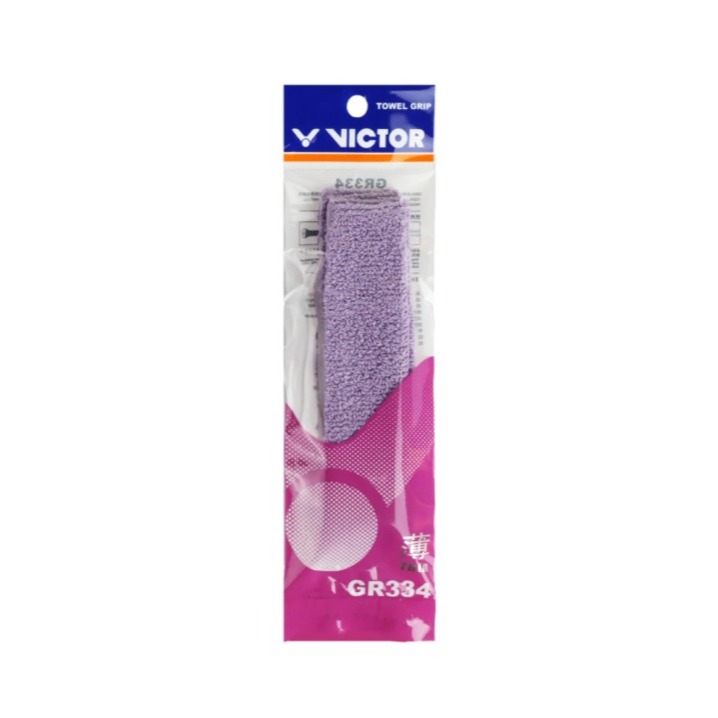 ด้ามจับผ้าขนหนู / Over Grip ไม้แบดมินตัน ผ้าขนหนู VICTOR GR334CPS / GR-334CPS / GR 334 CPS ORIGINAL