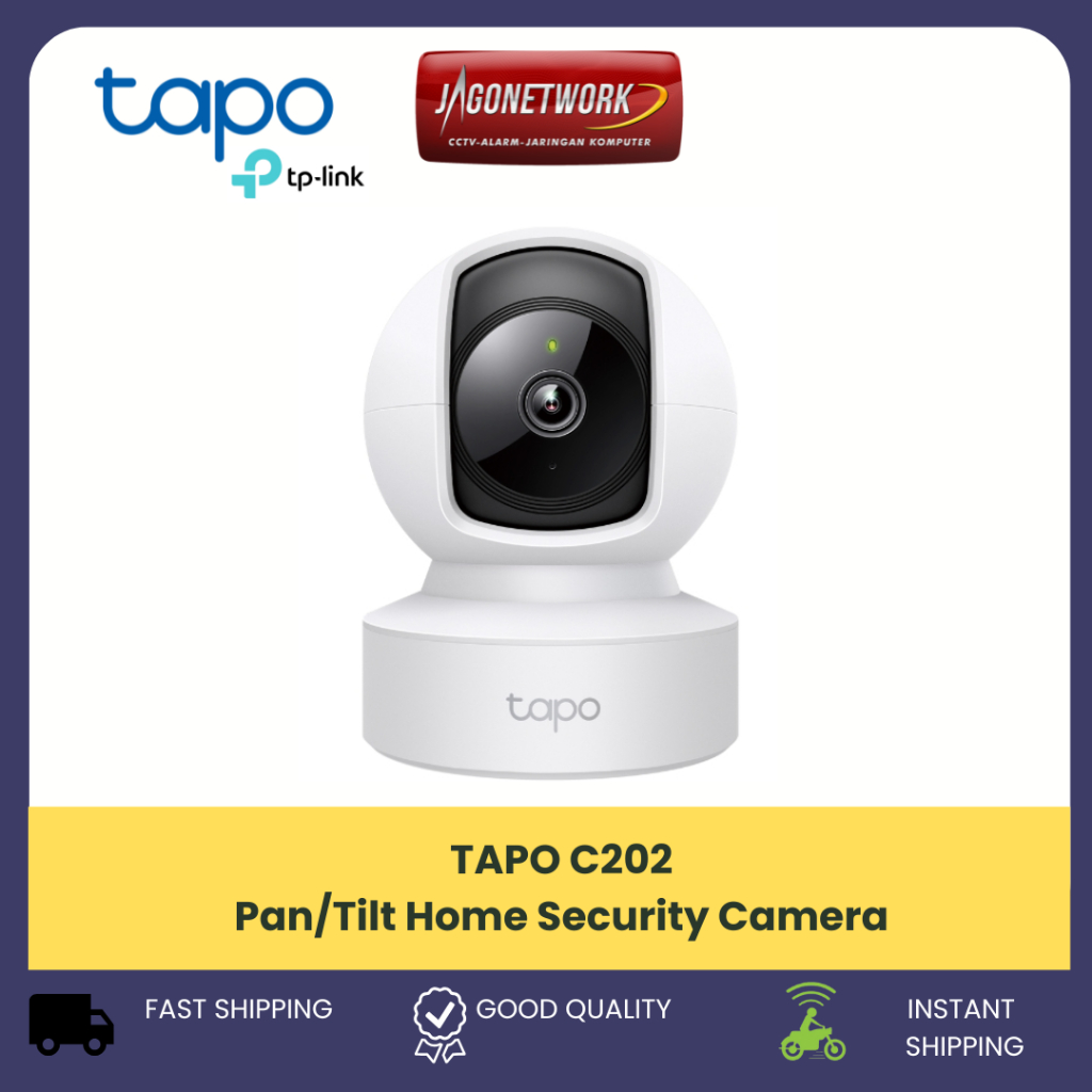 TP-Link Tapo C202 2K Pan/Tilt Wi-Fi Camera