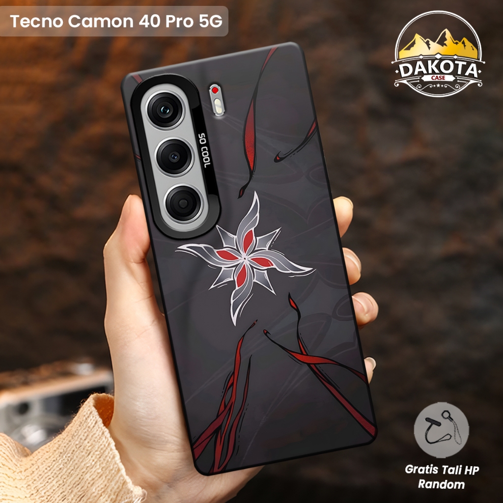 เคส IMD Tecno Camon 40 4G / Camon 40 Pro 5G Motif Genshin | Softcase Accessories IMD Hybrid Premium 