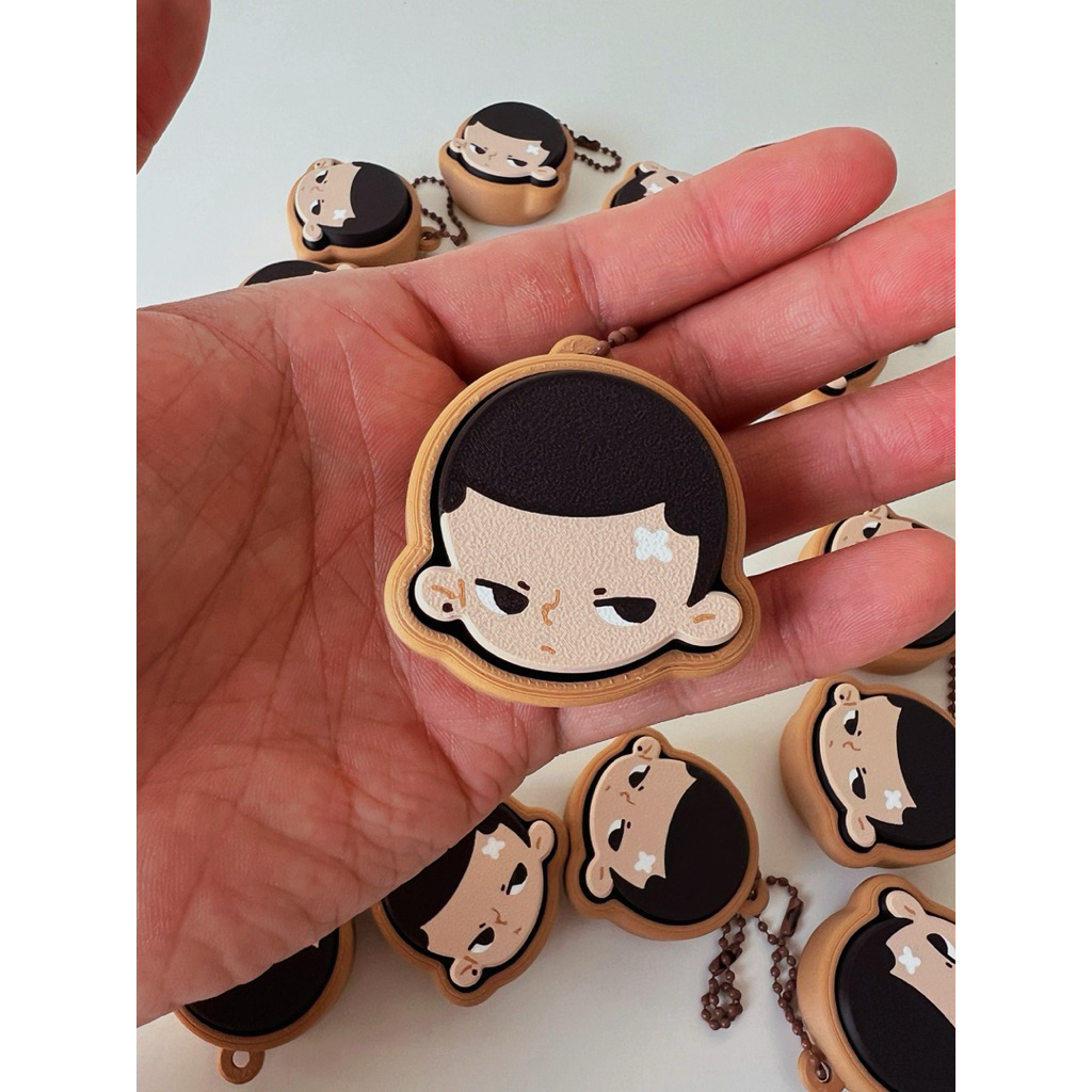 KUBO Fidget Toy Clicker Mini Keychain Playful Merch Wiellzhang Will Buns Corner