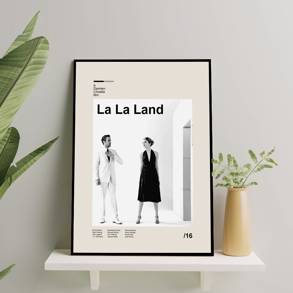 LaLaLand Frameblock 10R-16R โปสเตอร์ฟิล์มพรีเมี่ยม