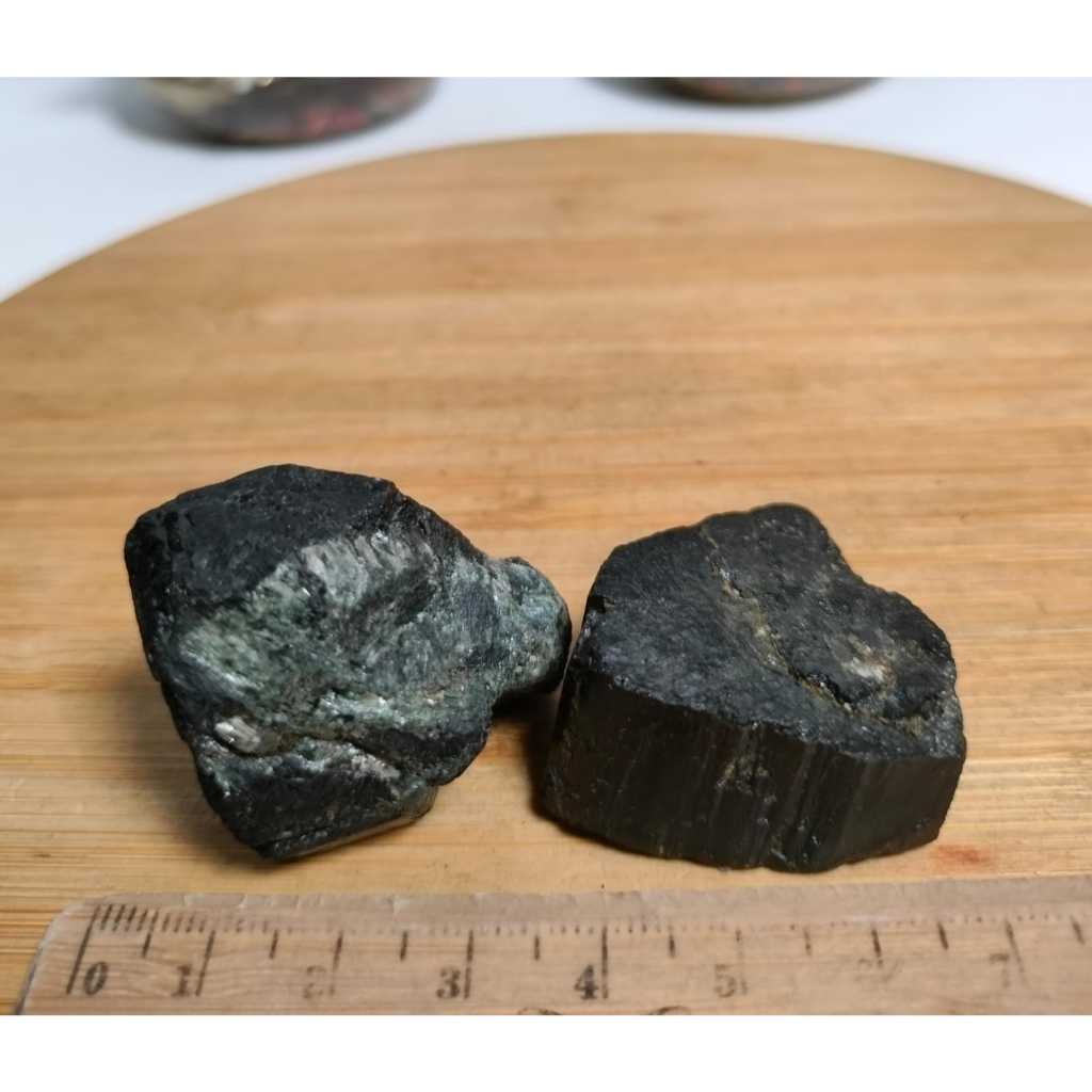 Natural Black Tourmaline หยาบ (4)