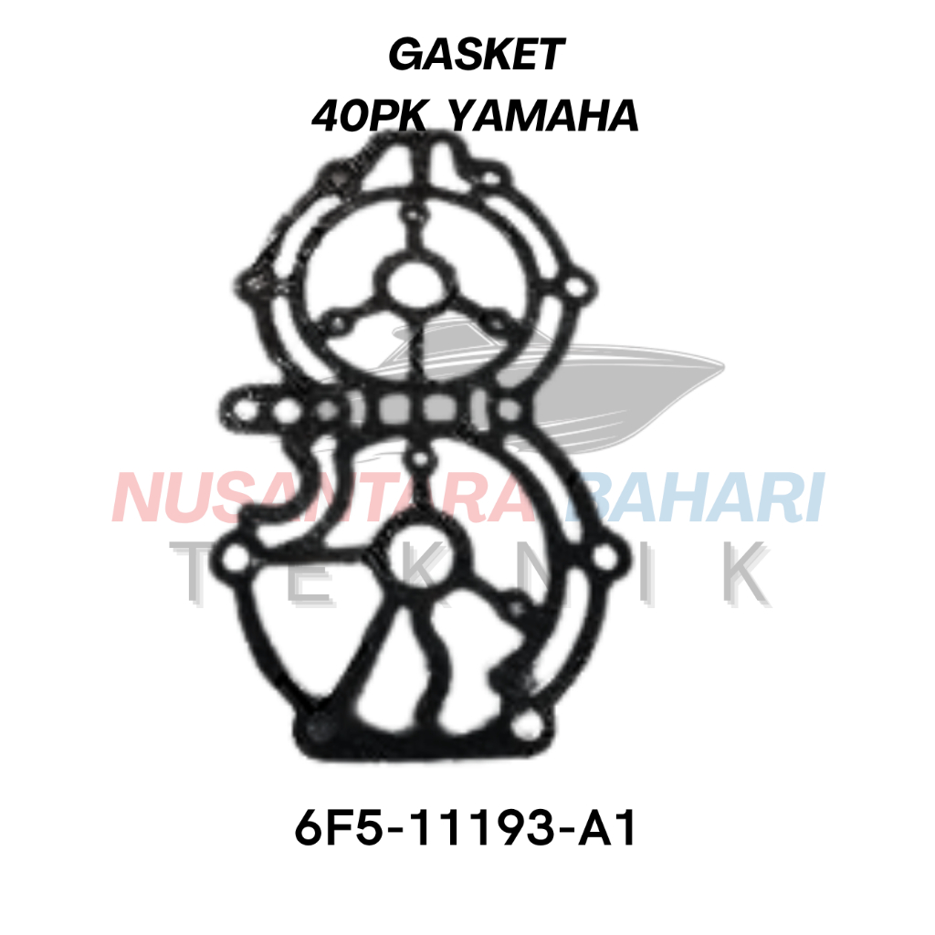 MESIN YAMAHA 40PK COROSENE GASKET 6F5-11193-A1 | SPIDER WATER GASKET LAND OIL SPARE PARTS & OUTBOARD