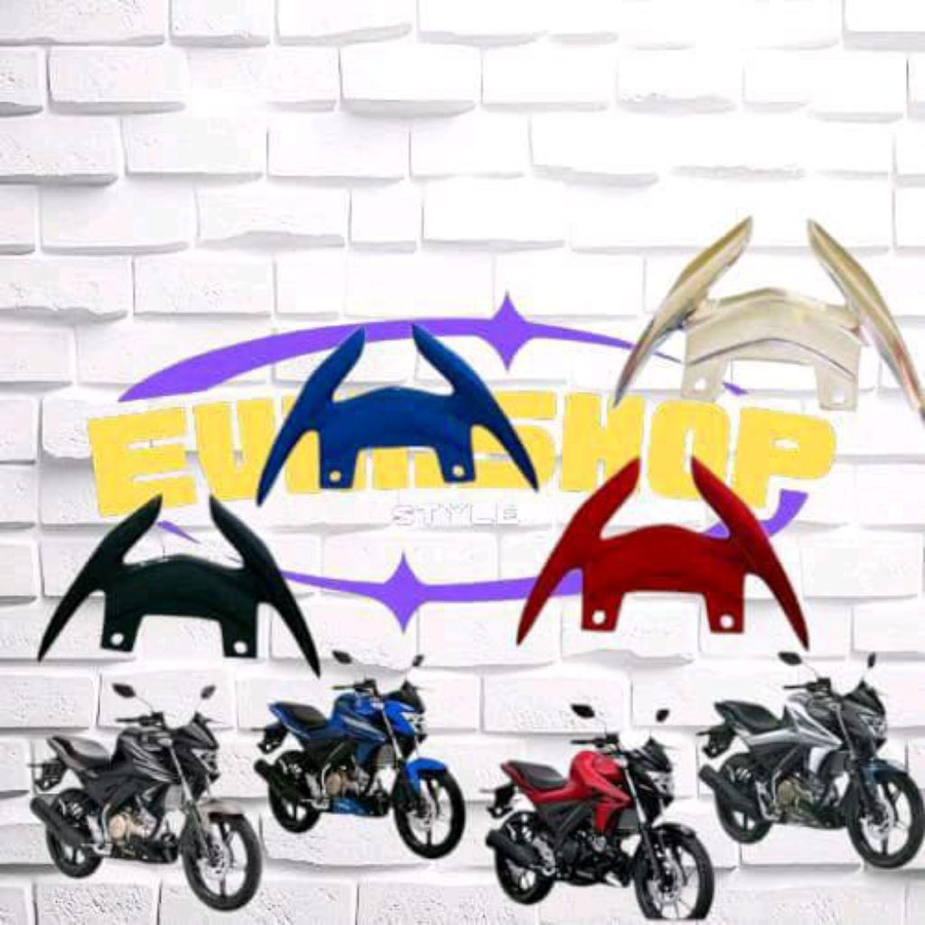 Yamaha Vixion V-ixion ใหม่อลูมิเนียมฮอร์นรุ่นยึดที่นั่งด้านหลัง
