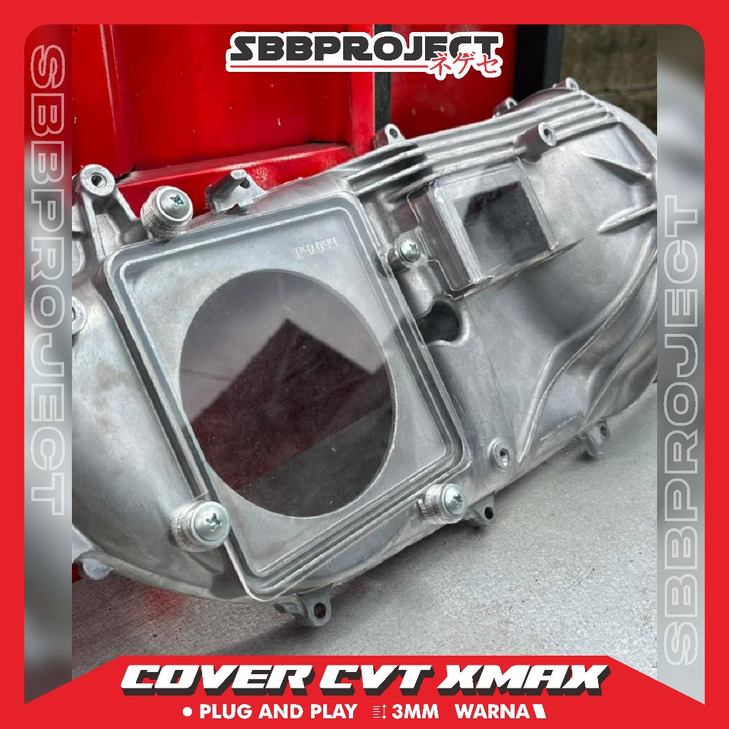 ฝาครอบ CVT ACRYLIC XMAX NEW & XMAX OLD ACRYLIC MATERIAL FULLSET