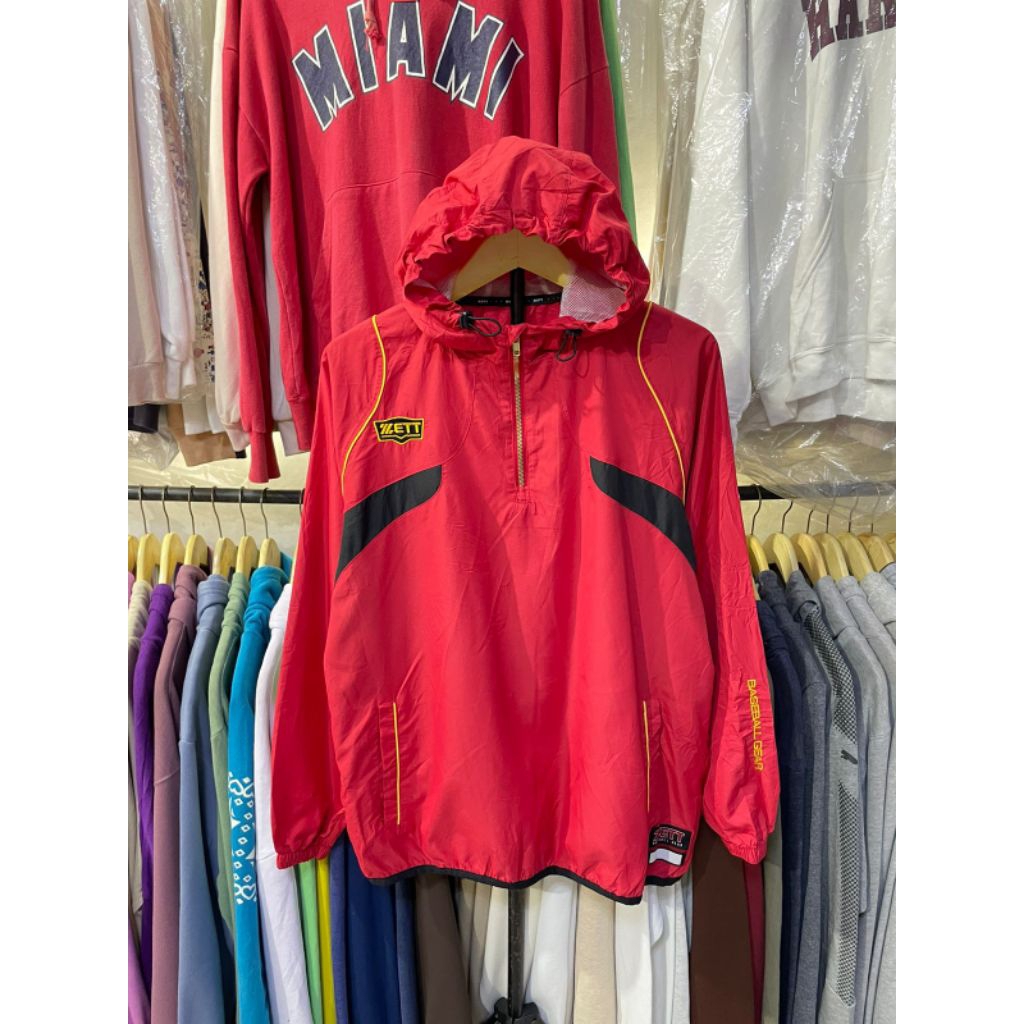 MERAH Training j4k3t ZETT BASEBALL สีแดง (L)