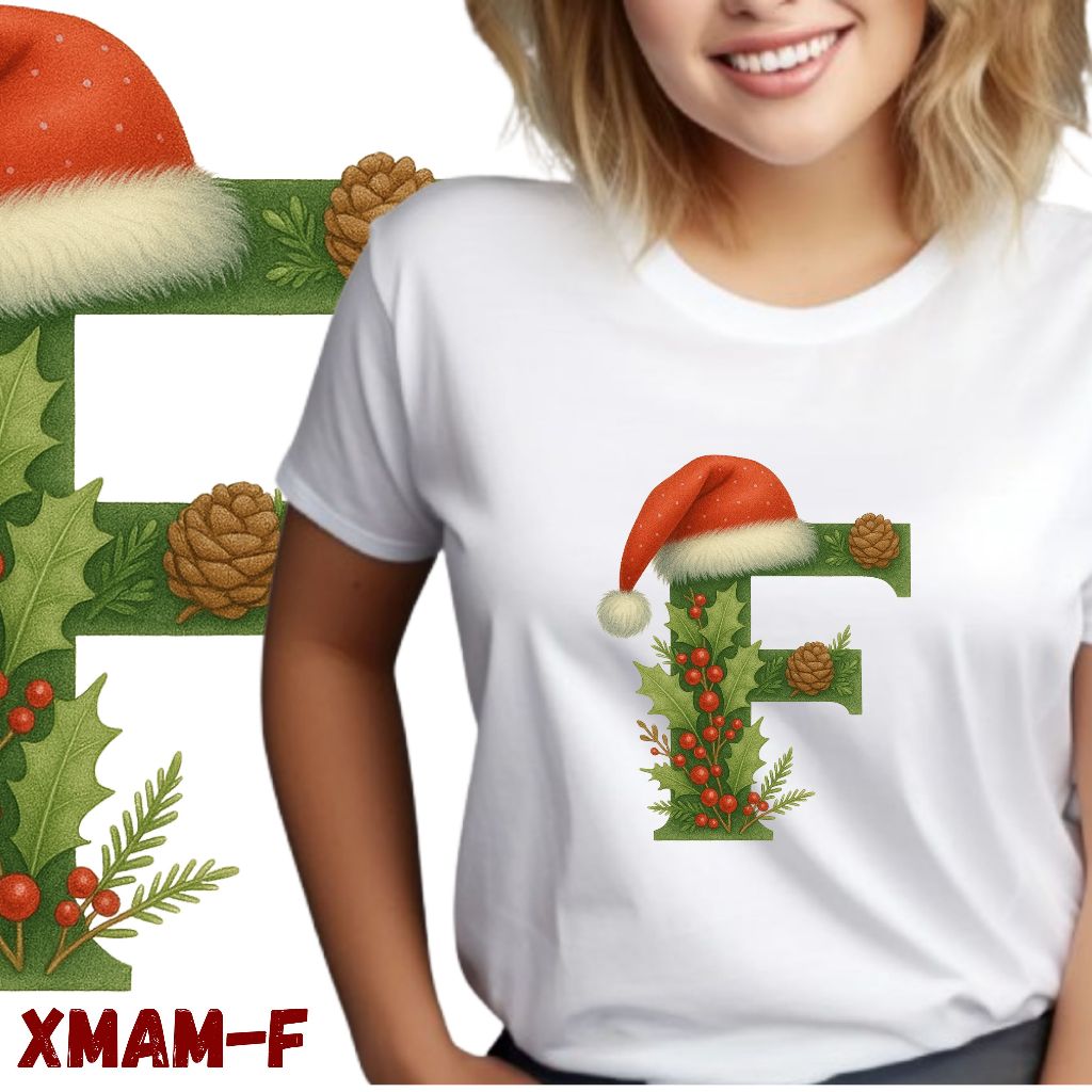 3DHY XM F - XM J ALPHABET เสื้อยืด A - Z 3D TSHIRT DISTRO TOP สําหรับผู้ชายและผู้หญิงปรับแต่งการออกแ