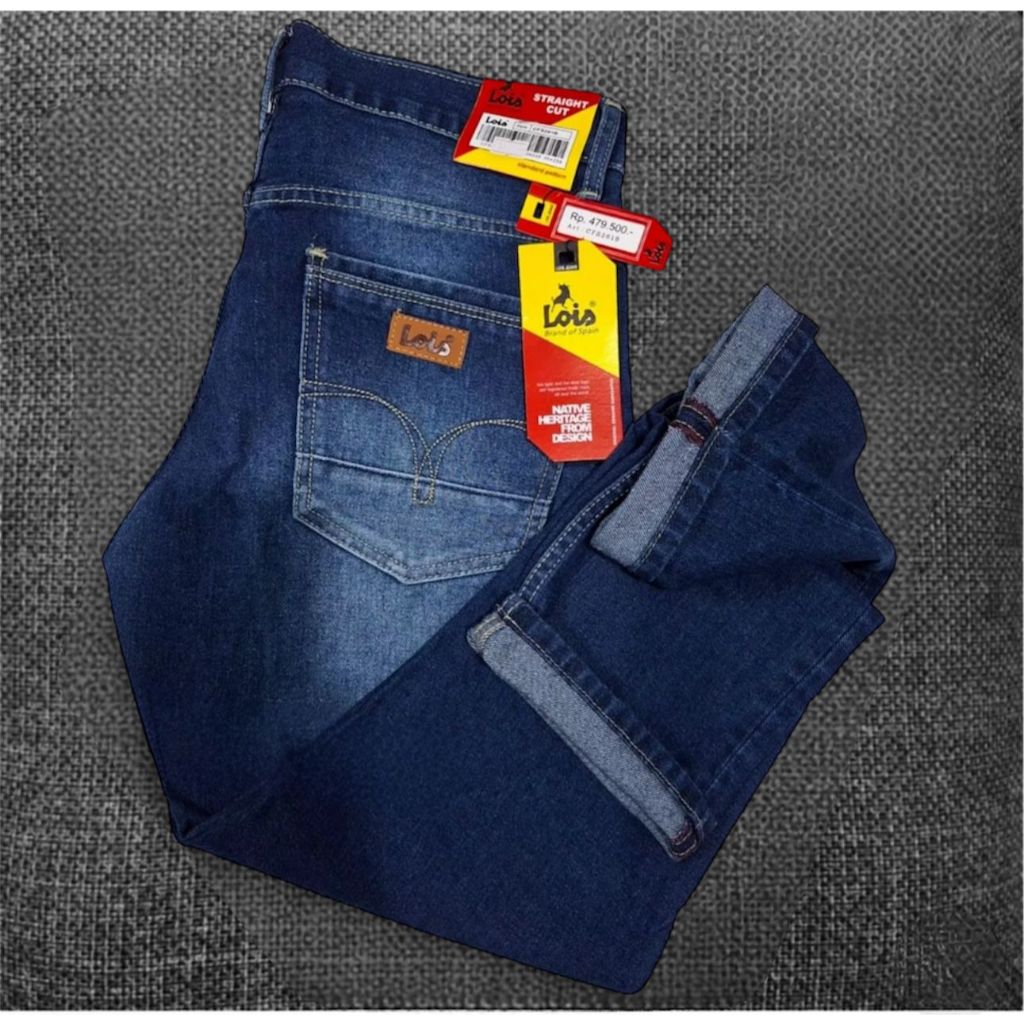 WAREHOUSE CLEARANCE OF LOIS MENS JEANS กางเกงยาว 28-34 (การจัดส่งตามการจัดส่ง AVAILABLE)