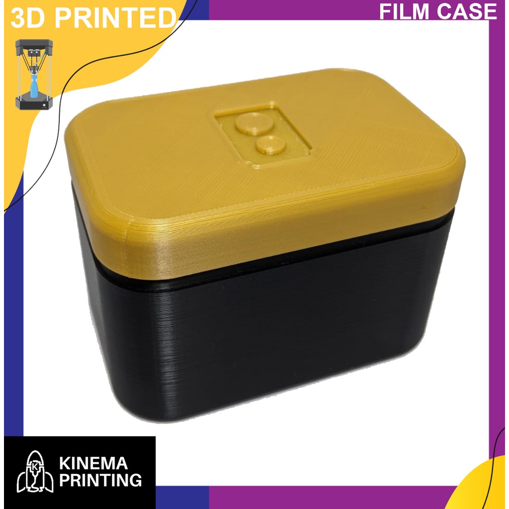 35 มม. / 120 ฟิล์ม 6 ช่อง Roll Film Case กล่องเก็บฟิล์มม้วน 35 มม. - 3D PRINT