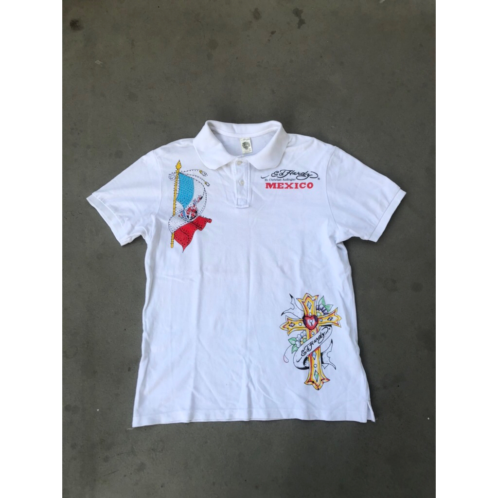 เสื้อโปโล edhardy***