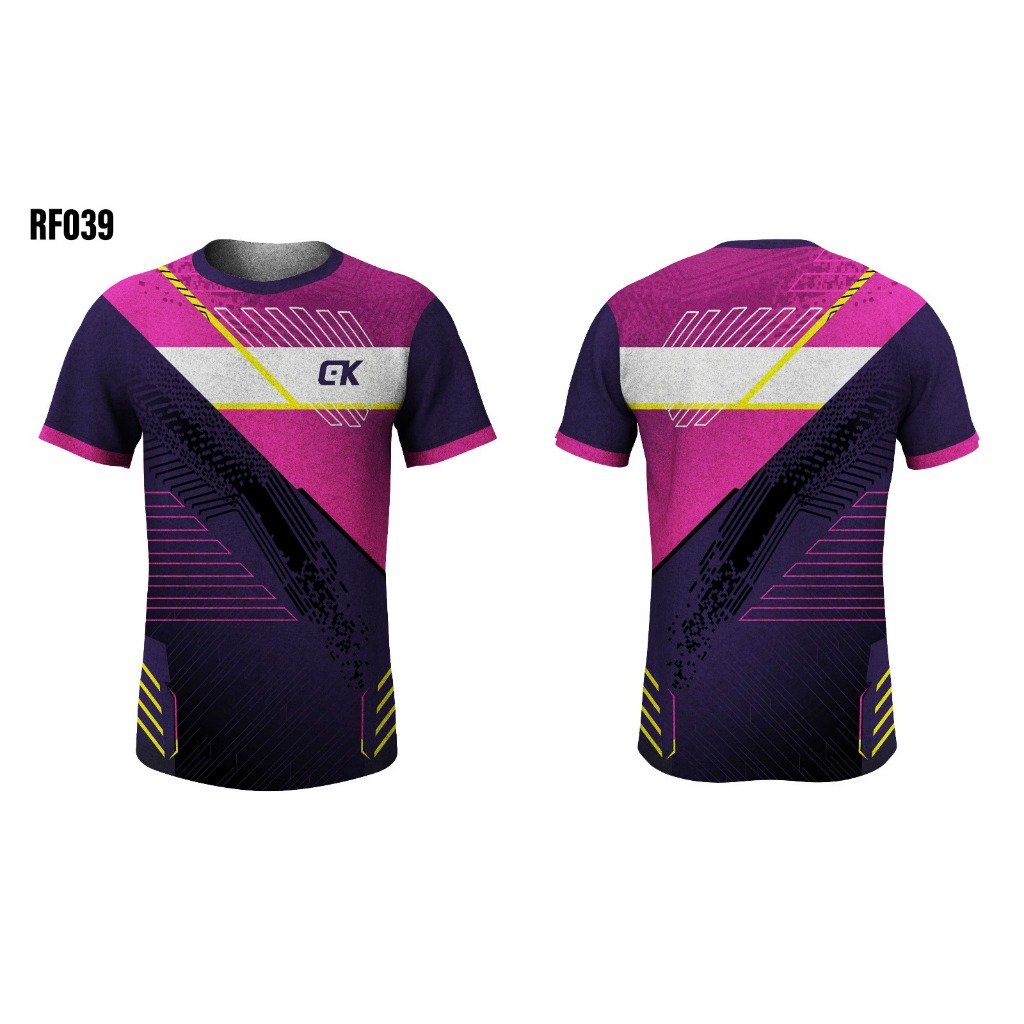 เสื้อยืดพิมพ์เต็มรูปแบบ OUTDOOR HIKING TRACKING OUTFIT GYM FITNESS ETC UNISEX RF 39