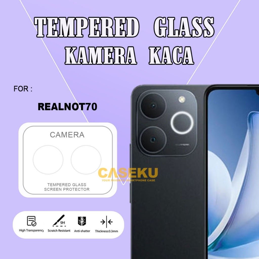 กล้องกันรอยขีดข่วน Realme Note 70 Realme C75 Realme C75X กล้องป้องกันรอยขีดข่วน / กล้องกระจกนิรภัย R