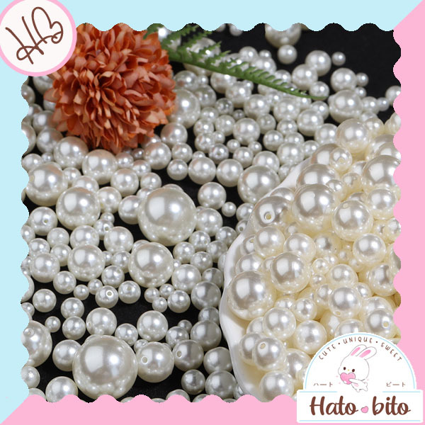 ลูกปัดมุก อุปกรณ์เสริม mote แบบมีรู MK2000