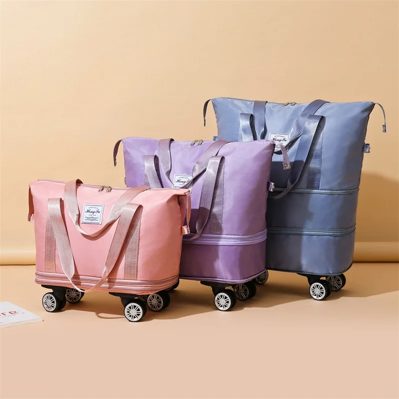 JUMBO 3-TIER TRAVEL BAG / 3-TIER WHEEL BAG / 3-TIER WHEEL DUFFLE BAG / JUMBO TRAVEL BAG