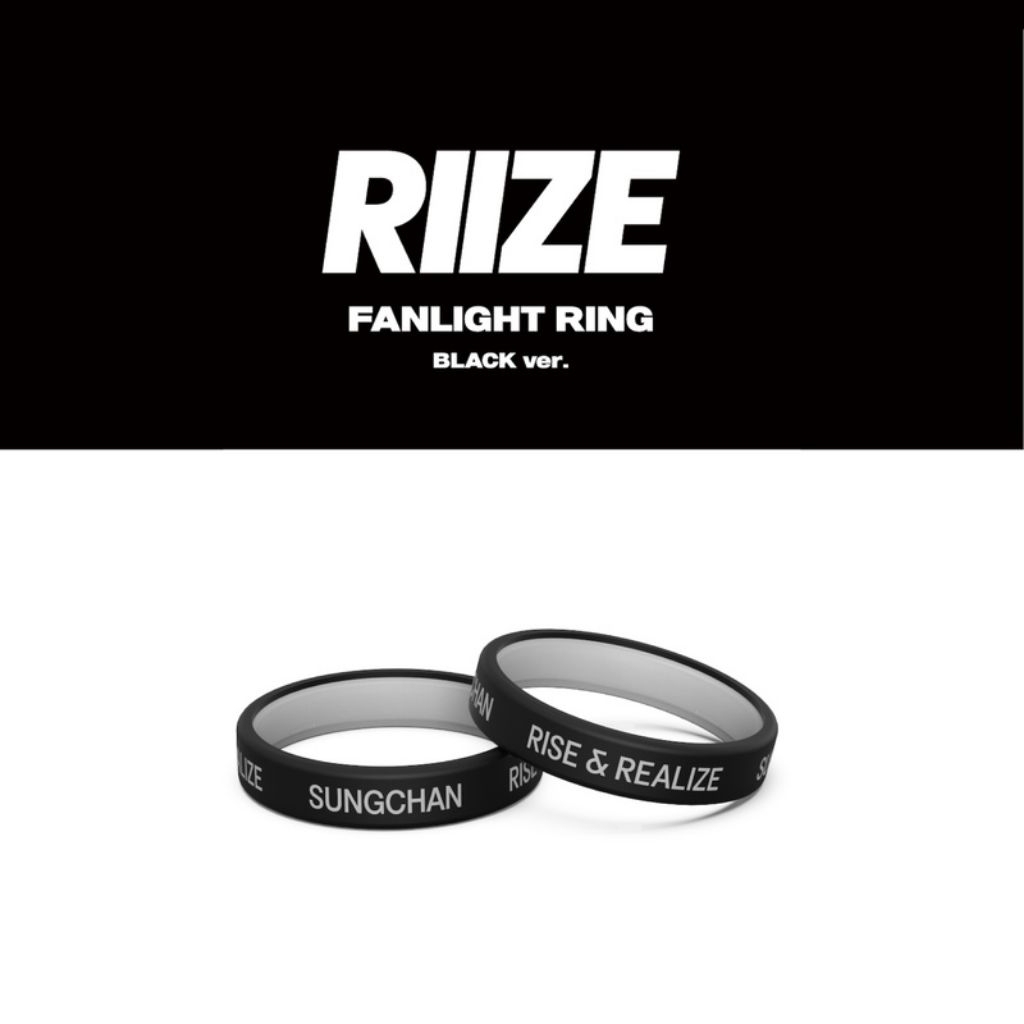 RIZE FANLIGHT RING สีขาว เวอร์ชั่น / สีดํา MMBER SHOTARO EUNSEOK SUNGHAN WONBIN SOHEE ANTON RIZE PC 