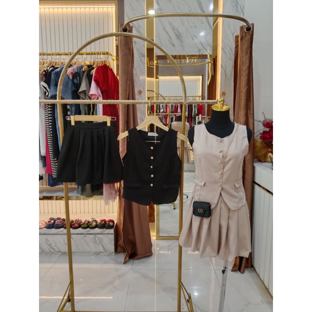 NUY SHOP ชุดสูทกระดุมทอง Import BKK